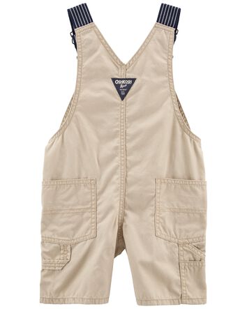 Carters Mini Blues Canvas Shortalls 3 Months Carters Mini Blues Canvas Shortalls 3 Months